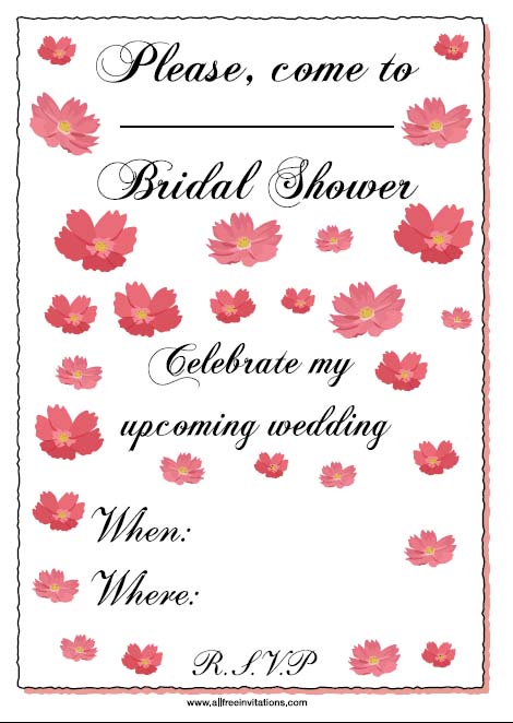 Bridal shower / kitchen tea invites